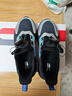 鸿星尔克（ERKE）童鞋男女童运动鞋儿童中大童缓震型跑鞋正黑/数码蓝35 实拍图