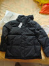 京东京造羽绒服男鸭绒加厚防寒工装面包服短款冬季外套衣服 黑色 L 实拍图