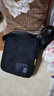 菲都狄都单肩包男包斜挎包轻便运动休闲包牛津纺多功能布包新款夏季 1318-3黑色小号 实拍图