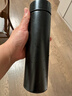 炊大皇 保温杯 316L医用级不锈钢茶水分离商务便携保温杯 黑色 490ml 实拍图