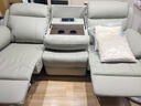 熙朗（XILANG）零靠墙头等太空沙发智能舱双三人多功能电动真皮家庭影院沙发躺椅 2.2米【三人】双电动+翻背 3.0mm加厚进口全青牛皮+太空硅胶棉+竹炭海绵 实拍图