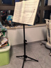 莫森（MOSEN）MS-202S谱架 专业升降琴谱架 乐器通用乐谱架谱台约133mm 经典款 实拍图