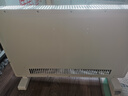 艾美特（AIRMATE）【重磅上新】石墨烯取暖器/电暖器/电暖气片/暖风机/烤火炉 家用浴室航空铝抑菌遥控欧式快热炉  实拍图