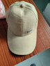 【热巴同款】加大棒球帽帽子男女大头围显脸小春夏字母百搭棒球帽 侧标-米色 实拍图