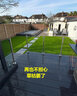 假草皮仿真草坪绿色地毯户外人造塑料人工仿生室外隔热围挡足球场 2厘米新升级加密优质春草 【1米宽/1米长】需要几米长拍几米（整卷25米） 实拍图