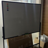 得力白板写字板120*90cm H型碳钢支架式磁吸书写移动升降办公会议黑板家庭辅导培训33715【升级双面】 实拍图