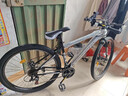 金武端自行车成人山地车公路赛车单车骑行变速超轻越野中学生初中青少年 顶配版-辐条轮-黑白色 27.5寸21速 实拍图