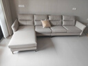 全友家居 现代简约功能科技布艺沙发可拆洗储物转角贵妃L型沙发客厅 实拍图