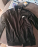 安踏加绒外套男士冬新款保暖针织开衫夹克卫衣休闲运动跑步训练服男 【推荐款-加绒】基础黑7702 M /170 实拍图