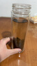 富光拾喜玻璃杯双层玻璃水杯家用茶杯男女士办公杯带过滤杯子 实拍图