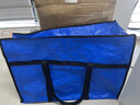 妙馨思搬家打包袋被子收纳袋衣服收纳袋编织袋防水防霉PE袋108升蓝色 实拍图