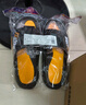 回力运动拖鞋男浴室内户外减震防滑厚底凉拖鞋HL39651黑黄色46-47码 实拍图