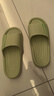 洁丽雅（Grace）踩屎感拖鞋女室内家居防滑eva防臭静音凉拖鞋男士 浅灰  44-45 实拍图
