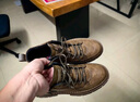 公牛世家男鞋2025棉鞋冬季新款马丁靴男靴男士休闲皮鞋子男款工装板鞋男 棕色 GN123101797-2 41 运动码 实拍图