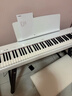 雅马哈（YAMAHA）电钢琴P225B/WH儿童成人初学88键重锤智能蓝牙便携式钢琴P125升级 新品P225WH主机+单踏+稳固U架+琴凳大礼包 实拍图