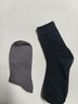 莫代尔7双袜子男士100%纯棉秋冬款保暖运动防臭袜子透气商务中长筒袜 实拍图