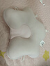 盟石（cute stone）定型枕头婴儿0-6个月睡圆头婴儿枕头0-1岁纠正偏头型新生儿童枕头 白粉 【0-6个月】10A抗菌-凉暖双面 0-2岁宝宝定型枕头可机洗 实拍图