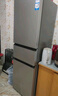 海尔（Haier）217升三门中门软冷冻宿舍租房家用办公室小冰箱小型节能省电BCD-217LHC3E0WV国家补贴15% 实拍图