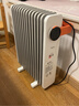 美的（Midea）【暖阳系列】取暖器/电热油汀/加热电暖器/立式电暖气/家用WIFI智能遥控防烫加湿恒温 HYW22KRB 实拍图