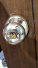 梅花（BLOSSOM）球形锁不锈钢球锁 室内门锁木门锁卫生间门锁5791银色 实拍图