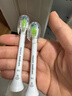飞利浦电动牙刷刷头 钻石亮白迷你型W2 HX6073/67 3支装 白色 适配钻石3系、5系、9系 实拍图