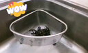 肆月三角沥水篮水槽沥水架厨房不锈钢置物架水池剩菜沥水网过滤 小号+大号（过滤茶叶/厨余垃圾） 过滤神器 实拍图