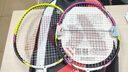 川崎（KAWASAKI）羽毛球拍超轻碳素耐打对拍KD-3紫绿（已穿线+6球+2手胶） 实拍图