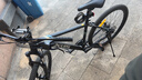 喜德盛（xds）山地自行车黑客350/旭日310 X6铝合金车架21速变速机械碟刹 黑客350黑银17寸（26款） 实拍图