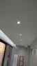 雷士（NVC）LED筒灯客厅背景墙嵌入式洗墙小山丘铝材9瓦白杯暖白【明月】Ra95 实拍图