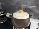 苏泊尔(SUPOR)砂锅陶瓷煲炖锅家用陶瓷锅高温不易开裂燃气明火专用4.5L 实拍图