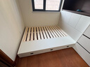 牧菲亚榻榻米无床头床排骨架床架小户型定制床 实木床架+抽屉 1.5米*1.9米 实拍图
