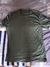 迪卡侬（DECATHLON）速干T恤男女运动户外健身宽松快干吸汗跑步短袖QUMM MH100 男款-绿色 XL 实拍图