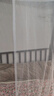 家用加密蚊帐单开一门老式双人1.5米宿舍1.0米宫廷公主风1.8米床 【落叶荷花】白色蚊帐-不含支架 宽1.5米X2米长 实拍图