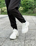 安踏兔子鞋丨关晓彤同款休闲鞋女鞋秋季厚底革面保暖小白鞋运动老爹鞋 实拍图