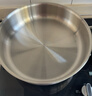 铿锵316不锈钢煎锅双耳平底锅不粘锅大号烤肉盘海鲜烙饼生煎包专用锅 30CM【316不锈钢0涂层】有盖 实拍图