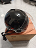 京东京造 TK02电动车头盔双镜片 夏季四季通用3C认证新国标A类315推荐电瓶车头盔M码亮光黑 实拍图