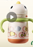 babycare儿童保温杯婴儿宝宝学饮杯吸管水杯水壶不锈钢300ml-新旧款混发 实拍图