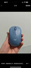 罗技（Logitech）M221 轻音鼠标 无线鼠标 办公鼠标 对称鼠标 带无线微型接收器 雾霭蓝 实拍图