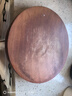 厨帮宝黄铁木砧板刀板砧板莱板实木家用抗菌防霉菜墩圆形案板粘板占板 【加固耐砍】钢圈款42*5cm 实拍图