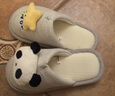 科巢儿童亚麻拖鞋夏季春秋室内防滑防臭宝宝幼儿园男童女童四季居家 【升级包头款】克里斯熊猫 15 (适合脚长14cm丨1.5-2岁) 实拍图