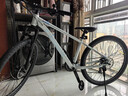 千里达（TRINX）M985山地自行车成年人禧玛诺21速油压碟刹大学生上班通勤单车 M985PRO-青于蓝 24速 27.5*15寸 推荐:150-170cm左右 实拍图