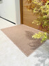 小棕熊剑麻入户地垫亚麻日式中式客厅进门脚垫门口玄关阳台地毯门垫满铺 高级-驼色【防潮耐脏棉布底】 1件数 定制尺寸联系客服【不支持退换】 实拍图