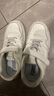 回力（Warrior）儿童小白鞋男童休闲鞋女童板鞋校园运动鞋 WZ(CL)-0238 白色 36  实拍图