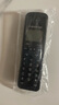 中诺无绳单机电话机中文菜单白屏背光单键拨号无线主机座机固定电话W158黑色 实拍图