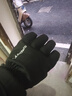战术鸟(3M)新雪丽棉男士冬季保暖手套骑行防寒防水大码触屏 黑色 实拍图