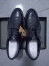 奥康官方男鞋春秋季新款男士英伦商务正装皮鞋真皮通勤德比鞋新郎婚鞋 黑色 1243111091 40 (250mm) 实拍图