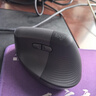 罗技（Logitech）Lift人体工学鼠标 垂直鼠标 小手鼠标 无线蓝牙鼠标 3台设备秒切换 带Logi Bolt接收器 黑色 实拍图