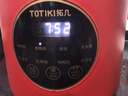 拓几（TOTIKI）电压力锅小型家用迷你电压力煲厨房插电烹饪多功能婴儿辅食炖肉煲汤预约排气保温高压锅 双胆（中国红） 2.5L 陶瓷釉内胆+搪瓷内胆 实拍图