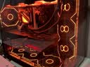 酷冷至尊（CoolerMaster）elite 神殿600 黑色 ATX海景房机箱  一体曲面玻璃 无立柱/支持360水冷/Type-c  实拍图