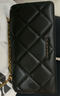CHARLES&KEITH质感菱格链条小方钱包女包包女包生日礼物CK6-10680924 Black黑色 XS 实拍图